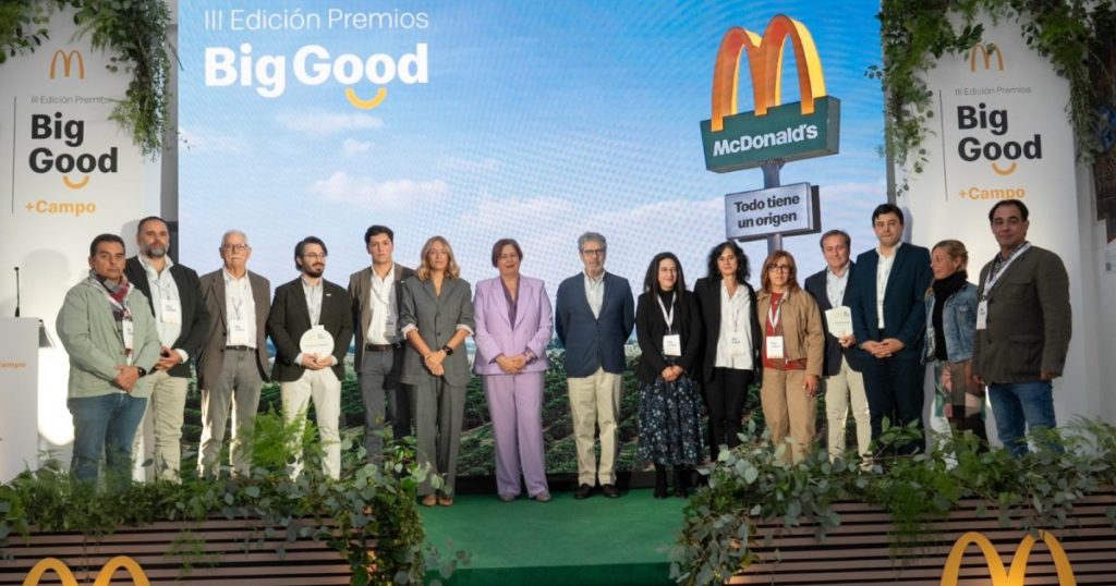 BALAM Agriculture, ganadora del Premio Big Good de McDonald’s por su modelo de innovación y sostenibilidad agrícola
