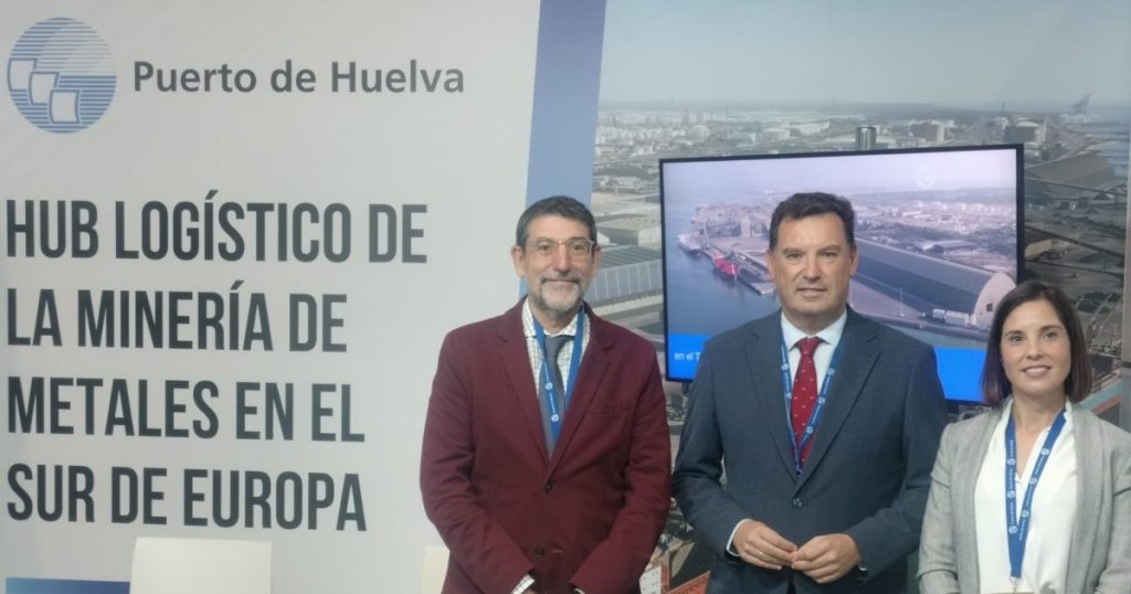 El Puerto de Huelva participa en la sexta edición del Mining and Minerals Hall 2026