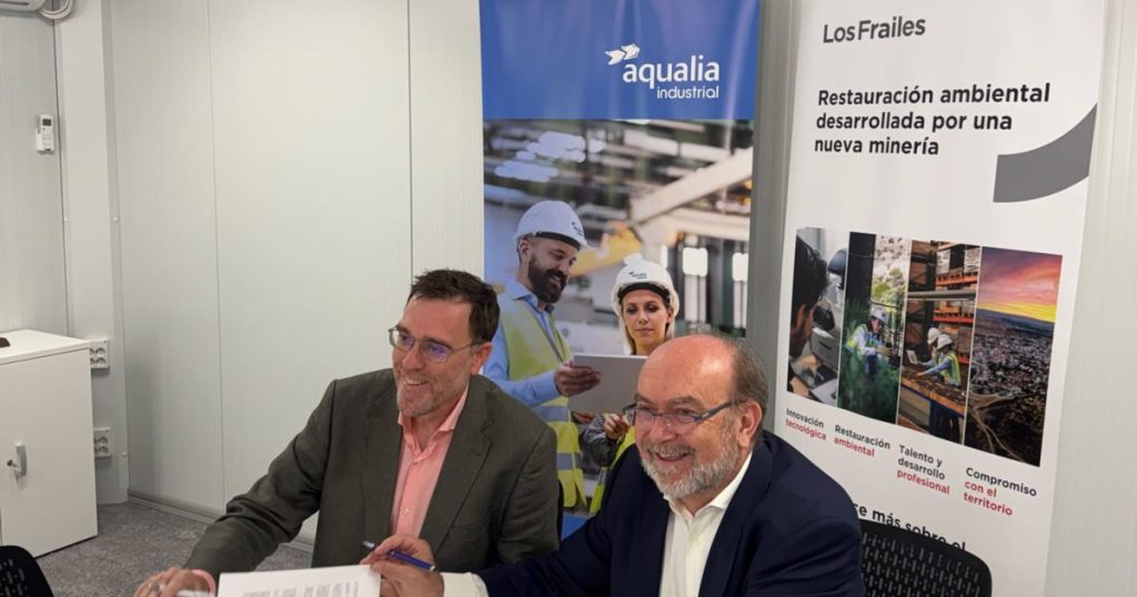 Minera Los Frailes sella el contrato con Aqualia para comenzar la construcción de la planta de tratamiento de agua