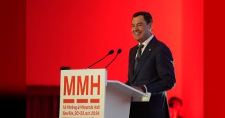 Sector estratégico: Moreno sitúa la minería andaluza "en una etapa más que brillante"