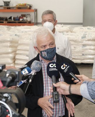 El Cabildo de Gran Canaria prepara el envío de 1.200 toneladas de gofio producido en Gran Canaria para los campamentos saharauis