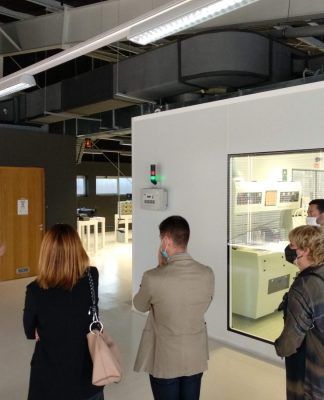 La Directora General de Energia del Gobierno de Canarias visita el Iter