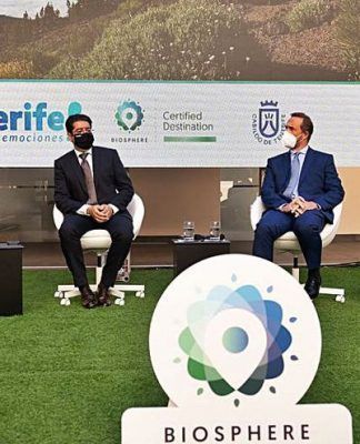 Tenerife recibe la certificación Biosphere, que avala su esfuerzo por la sostenibilidad del destino