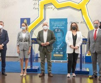 El Presidente del Cabildo y la Consejera de Cultura en la presentación del Concurso Internacional de Canto Alfredo Kraus