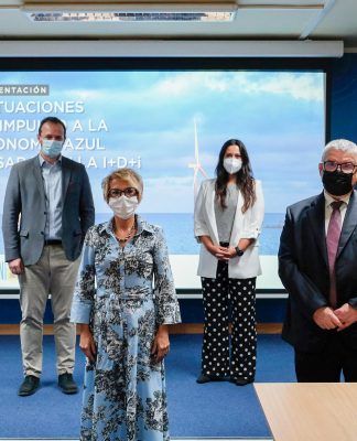Elena Máñez presenta en Plocan proyectos estratégicos por 700 millones en eólica marina e innovación portuaria