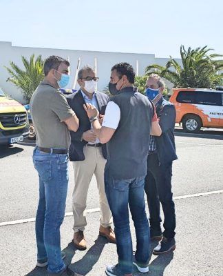 El PP solicitará al Gobierno de Canarias un plan de regeneración y compensación para Arico tras el incendio