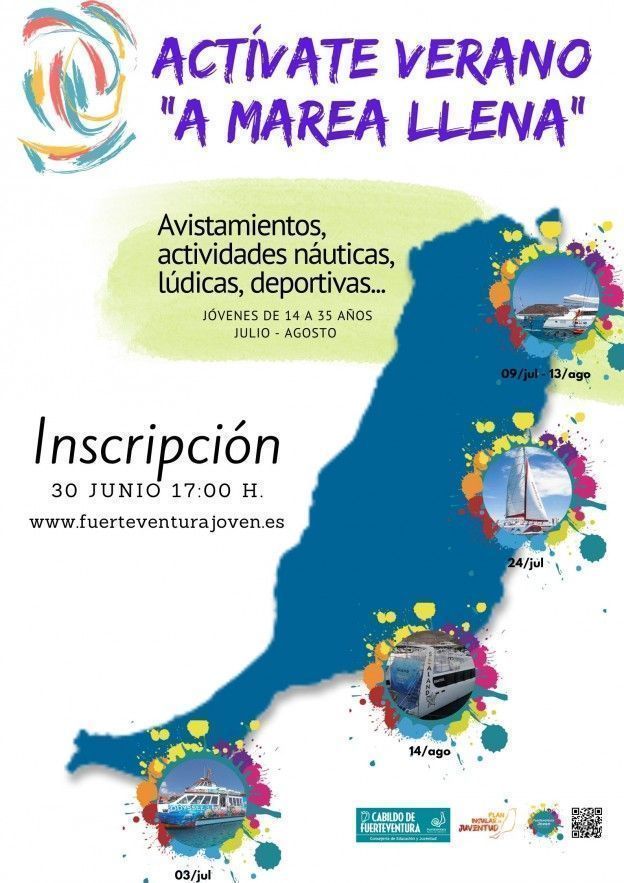 El Cabildo de Fuerteventura programa actividades náuticas para jóvenes a través de ‘A marea llena’