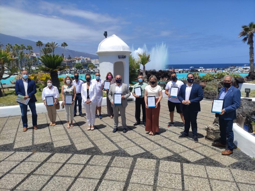 Los espacios públicos de interés turístico de Puerto de la Cruz reciben el sello Safe Tourism