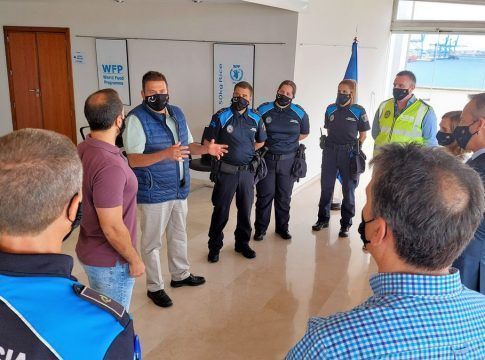 Siete nuevos policías portuarios patrullan los muelles de La Luz