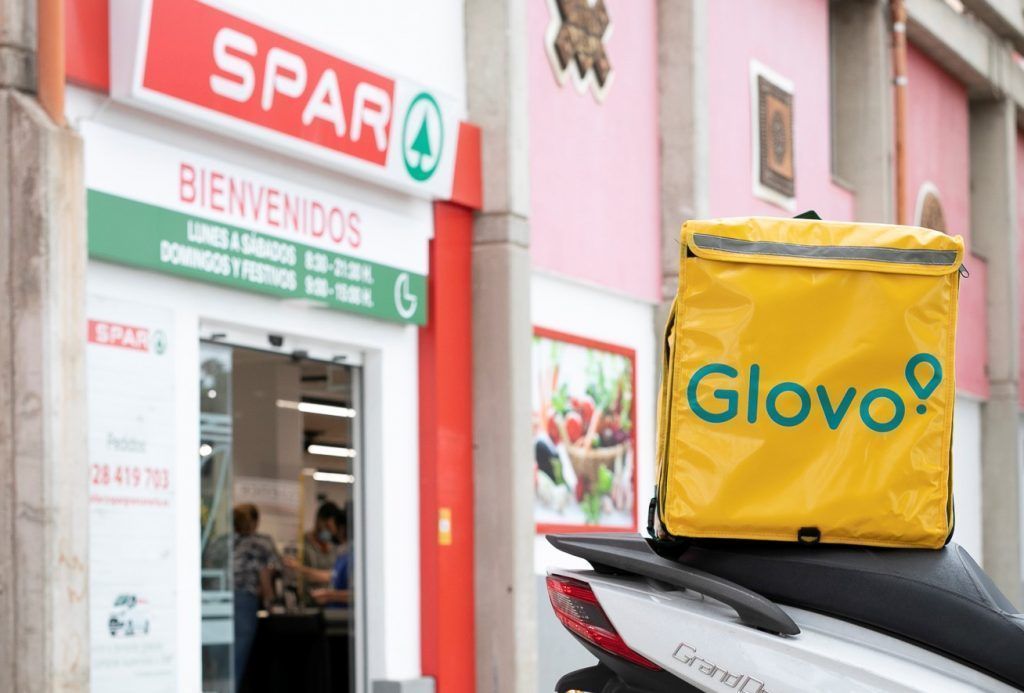 Spar Gran Canaria, pionera en la venta online con entrega inmediata a través de Glovo