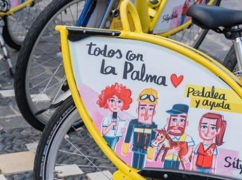 Sagulpa lanza la campaña 'Pedalea por La Palma' con la que transformará los kilómetros en euros