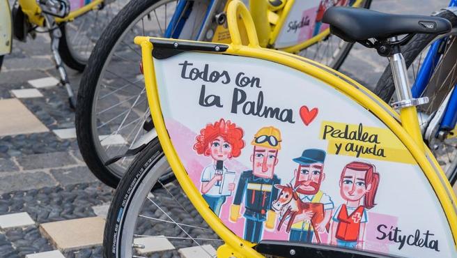 Sagulpa lanza la campaña 'Pedalea por La Palma' con la que transformará los kilómetros en euros
