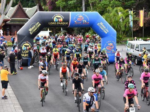 Se retoma la Cicloturista Loro Parque-Siam Park, que ha celebrado con éxito su decimotercera edición