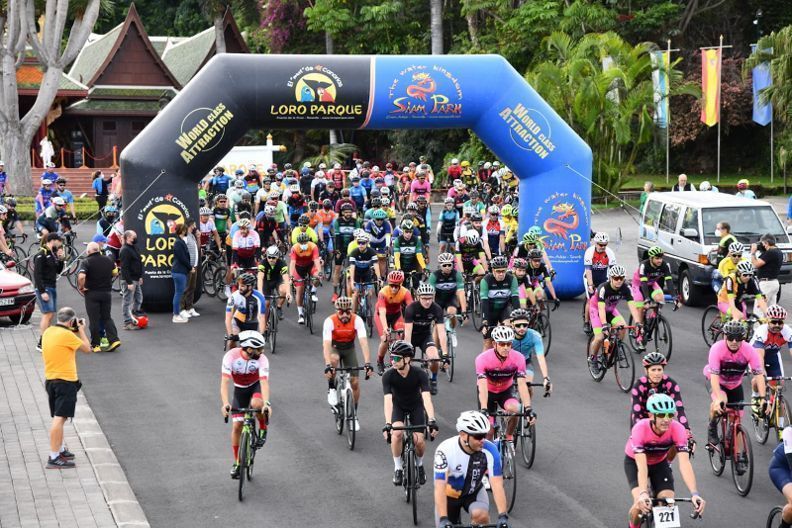 Se retoma la Cicloturista Loro Parque-Siam Park, que ha celebrado con éxito su decimotercera edición