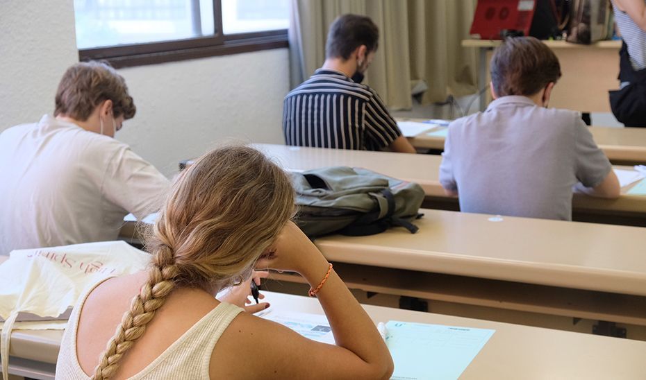 La prueba de acceso a la Universidad de 2022 se celebrará del 14 al 16 de junio