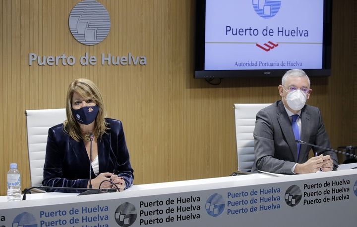 El Puerto de Huelva cierra el año con una subida de tráfico del 2,5% y prevé proyectos relevantes para 2022