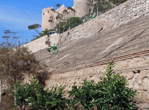 22.000 euros en el ajardinamiento y mejora del talud de acceso al Mesón Gitano
