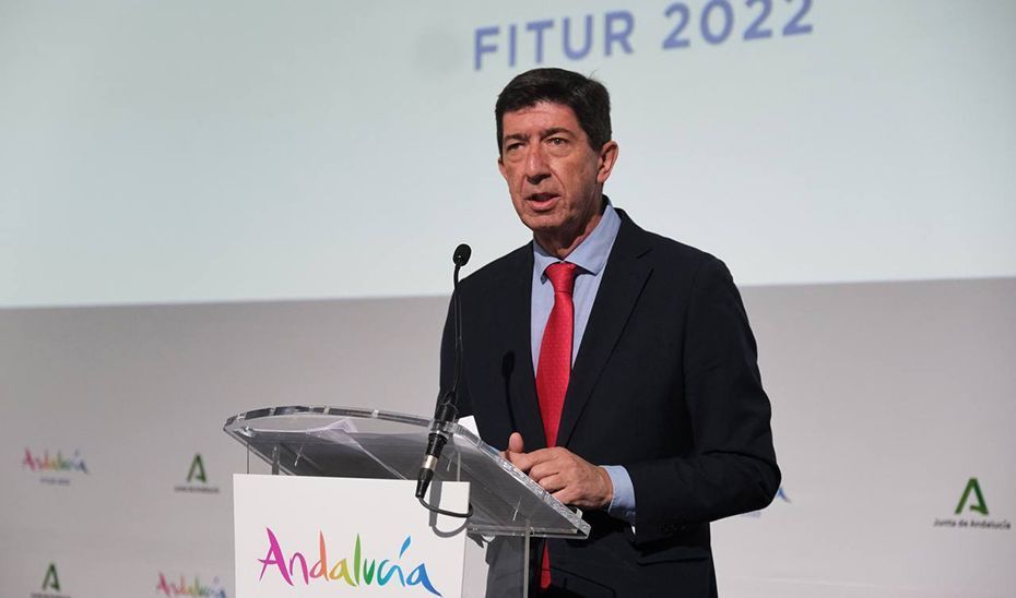 Juan Marín destaca el éxito de Andalucía en Fitur con 75.000 visitantes e incremento del negocio￼