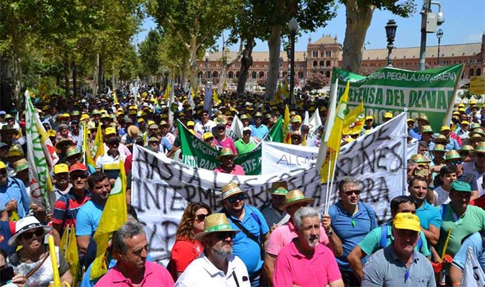 Agricultores y ganaderos sevillanos se manifestarán este viernes por una PAC justa y precios dignos 