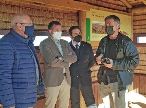 La Fundación Atlantic Copper y la Junta celebran el Día Mundial de los Humedales con una visita al Observatorio del Águila Pescadora en Marismas del Odiel