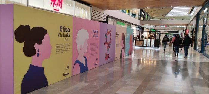 Lagoh expone la muestra "8MUSAS" sobre 8 mujeres destacadas de Sevilla