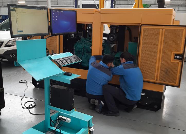 AMG Alquiler de Maquinaria desarrolla un prototipo de generador para la industria menos contaminante junto a otras compañías multinacionales