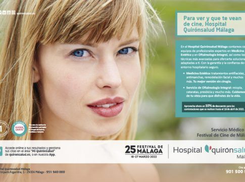 El Hospital Quirónsalud Málaga, servicio médico oficial del Festival de Cine de Málaga