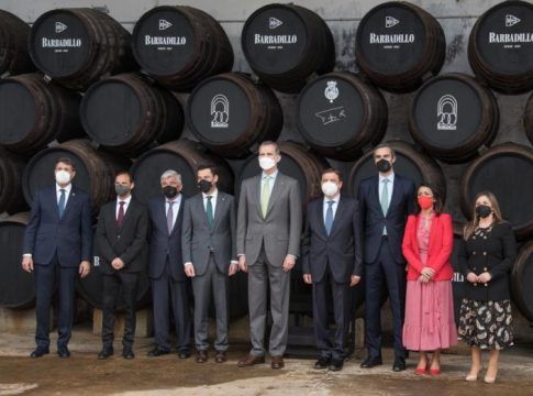 Su Majestad el Rey visita Bodegas Barbadillo con motivo de su bicentenario