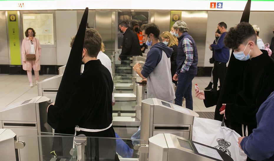 Los viajeros de los metros andaluces aumentan un 7,7% respecto a la Semana Santa de 2019