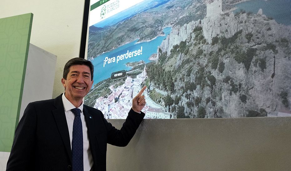 Marín presenta la nueva web para difundir los atractivos de los Pueblos Blancos de Cádiz