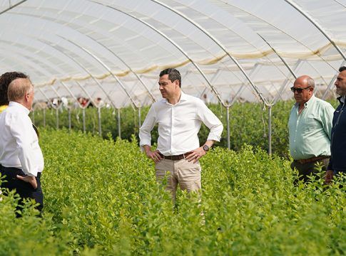 Moreno destaca la calidad y la sostenibilidad medioambiental como principales valores de los productos del campo andaluz