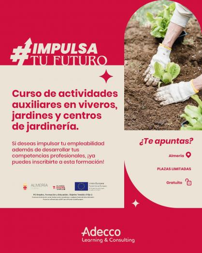 El Ayuntamiento de Almería y Adecco Learning & Consulting ofrecen formación gratuita para impulsar la empleabilidad