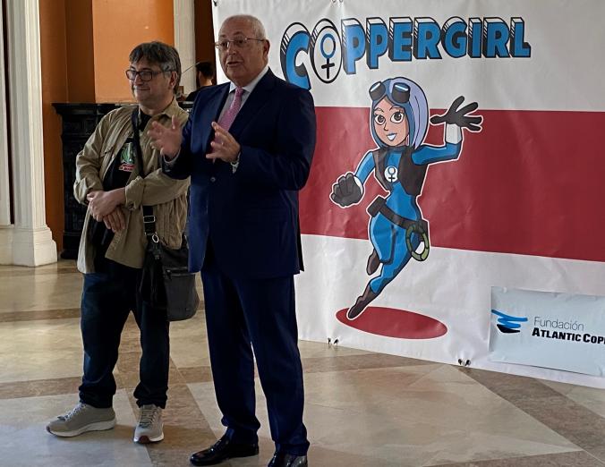 La Fundación Atlantic Copper lanza el cómic ‘Copper Girl’ para concienciar a los más jóvenes de la importancia de la economía circular