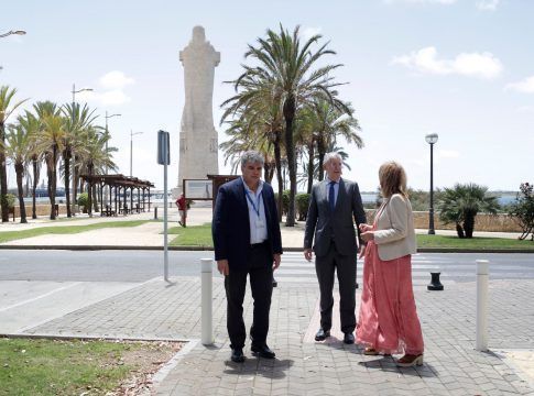 El Puerto de Huelva prevé comenzar este verano las obras del proyecto de remodelación del entorno del Monumento a Colón