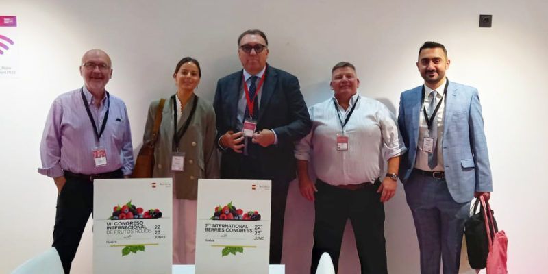 Extenda impulsa la comercialización de los berries andaluces en Oriente Medio y Europa en el marco del Congreso Internacional de los Frutos Rojos