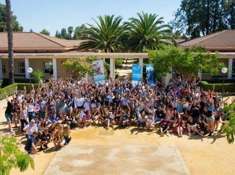 Un grupo de 250 jóvenes de España y Portugal participan en Mollina en el encuentro de corresponsales juveniles