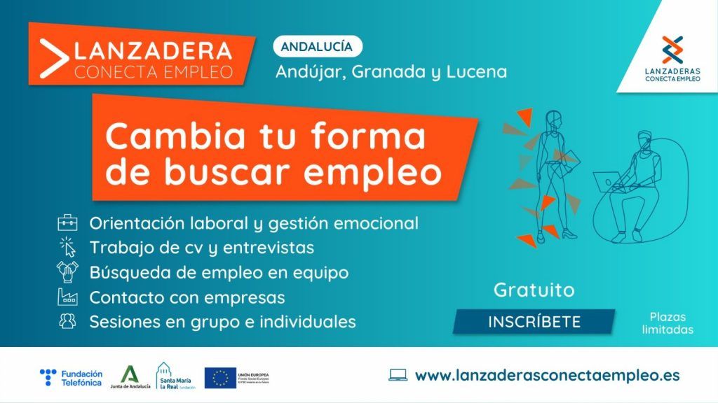 Abierta la inscripción para tres nuevas Lanzadera Conecta Empleo que arrancarán en septiembre en Andalucía