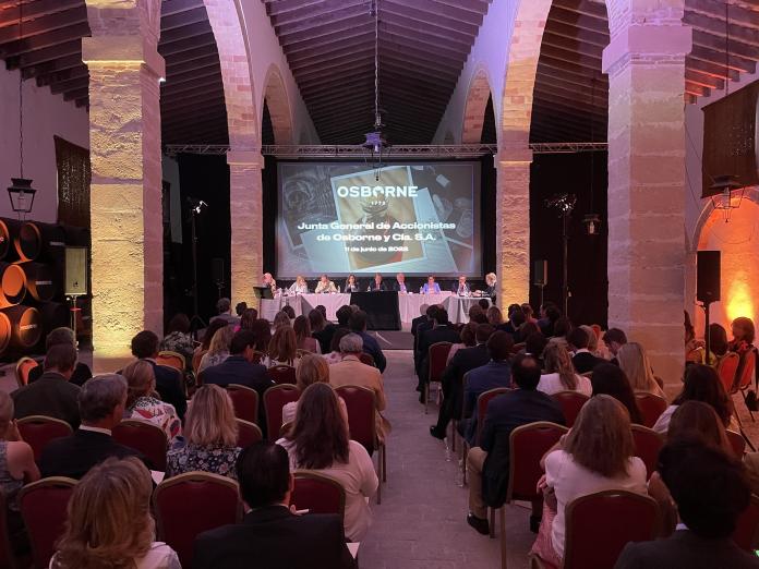 Osborne logró un ebitda de 35,4 millones de euros en 2021, superando el ebitda y el beneficio neto previos al Covid