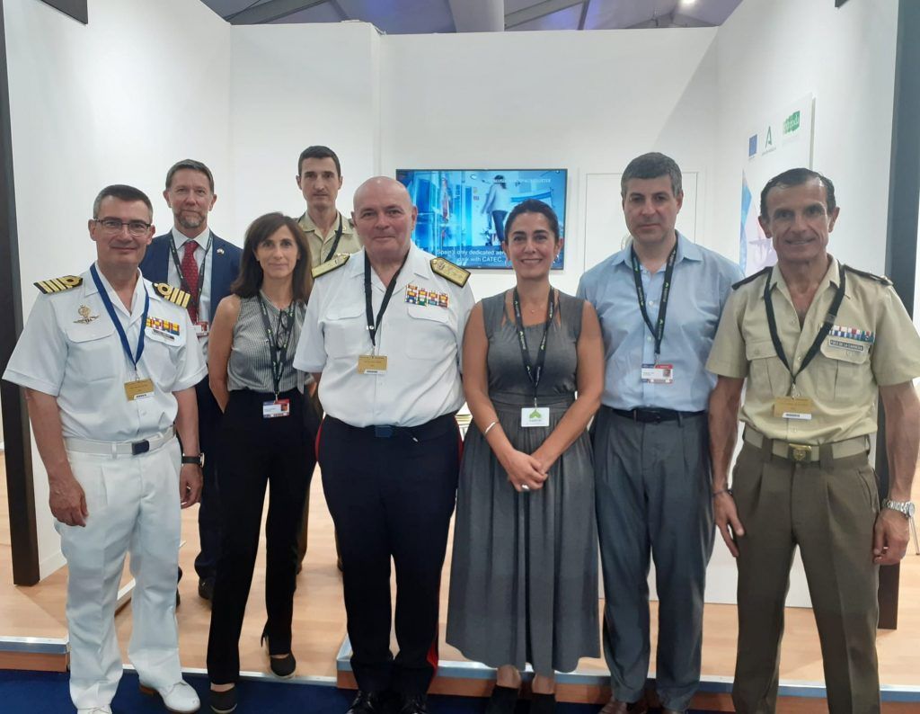 Extenda impulsa la internacionalización de la industria aeroespacial andaluza en Europa, Oriente Medio y Asia en la feria Farnborough