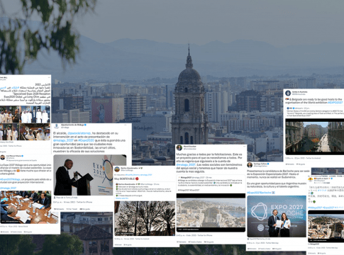 La candidatura de Málaga para albergar la Expo 2027 triunfa en Twitter