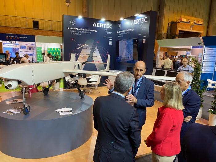 AERTEC, Autoridad de Diseño y Fabricante de los  UAS TARSIS, en UNVEX 2022