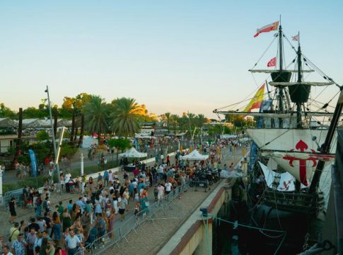 Éxito de público del festival de barcos históricos V Centenario I Vuelta al Mundo