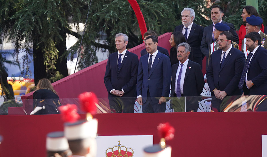Moreno insta a todos a trabajar por el presente y futuro de España. "Tenemos que pensar más en lo que nos une que en lo que nos separa"