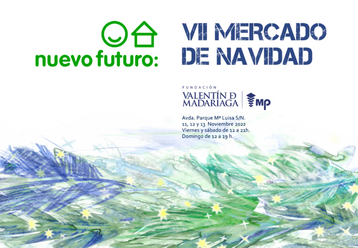 Nuevo Futuro inaugura la navidad en Sevilla con su  VII Mercado de Navidad, en el que se podrán hacer compras solidarias para ayudar a su labor social
