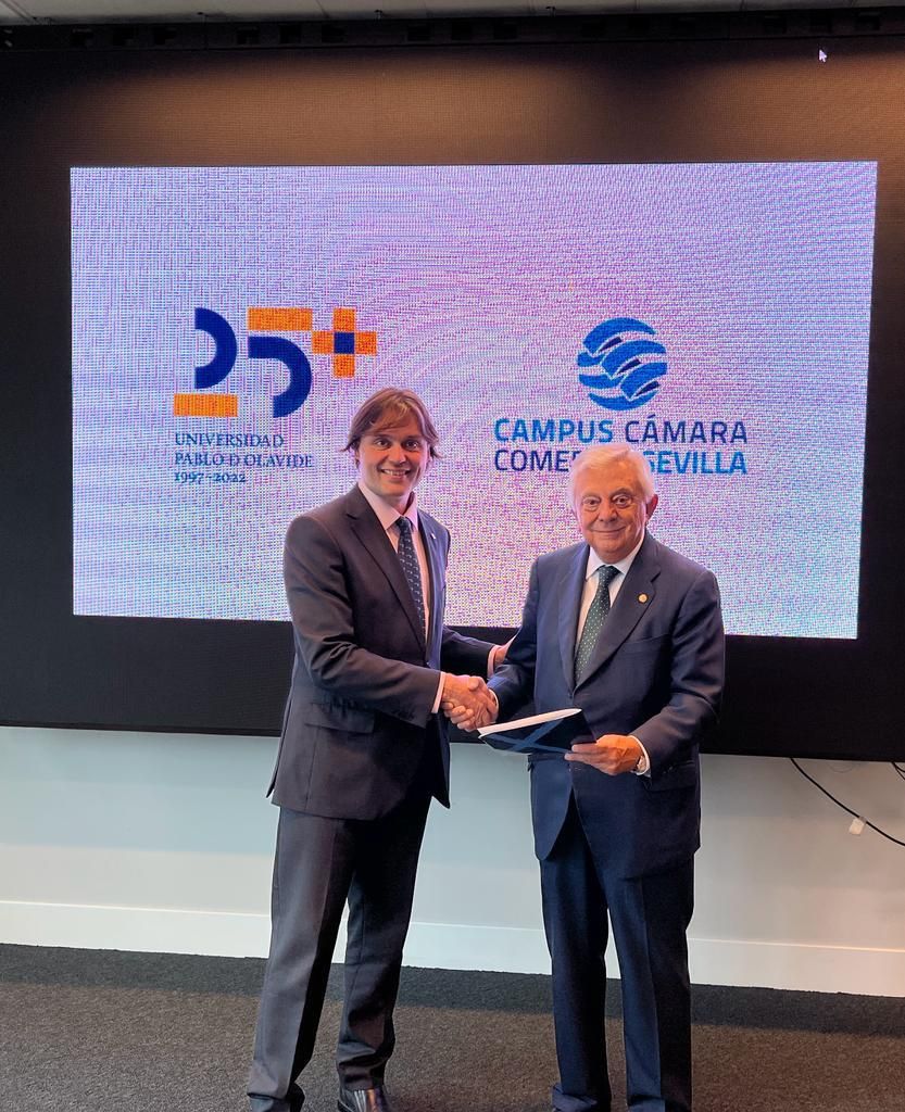 <strong>La Universidad Pablo de Olavide y la Cámara de Comercio apuestan por la Formación Permanente conjunta </strong>