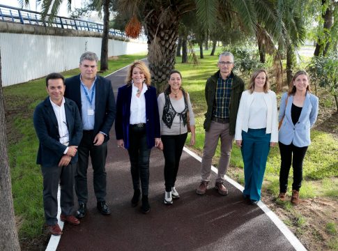 <strong>El Puerto de Huelva concluye el carril bici del Polígono Pesquero Norte, que conecta este espacio con la vía multimodal Huelva-La Bota</strong>