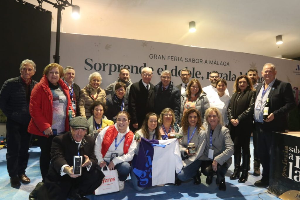 Un total de 110 productores participan en la Gran Feria Sabor a Málaga, que estará en el paseo del Parque hasta el 11 de diciembre