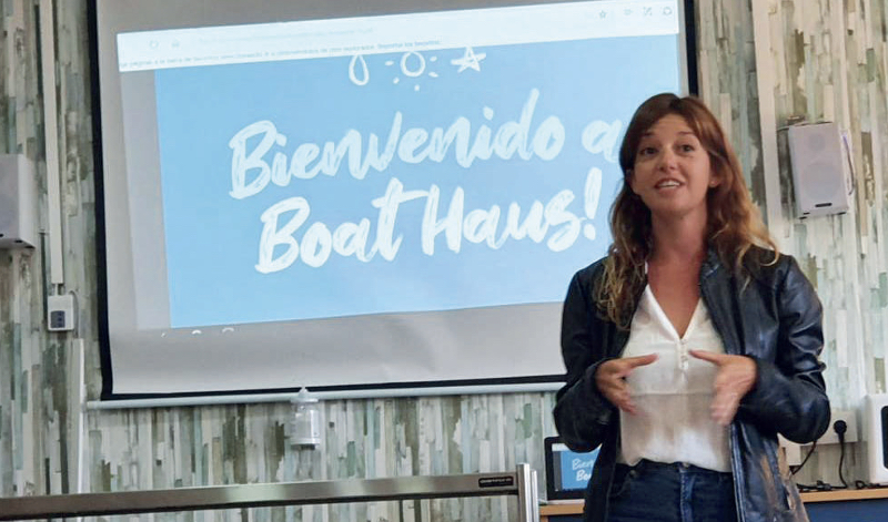 Barbara Rojkes: “Las nuevas casitas que estamos construyendo y diseñando serán casas flotantes sostenibles”