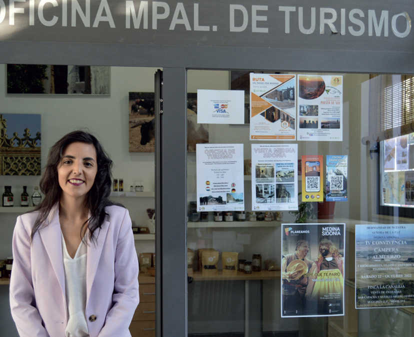 Maribel Gautier: “FITUR es una oportunidad, un escaparate para mostrar dentro de la grandeza<br>de la feria lo que Medina Sidonia aporta turísticamente al mundo”
