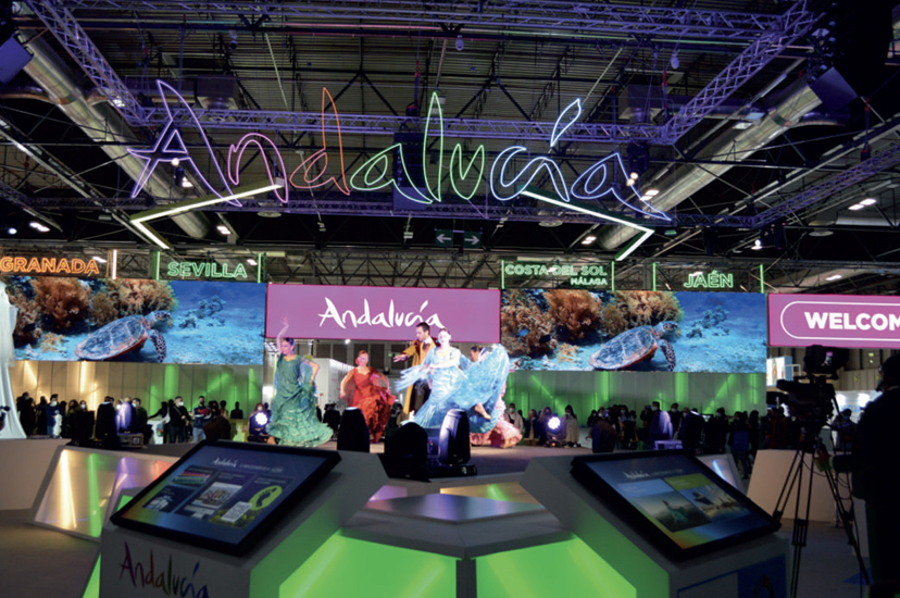 El pabellón 5 de IFEMA se viste un año más de Andalucía
